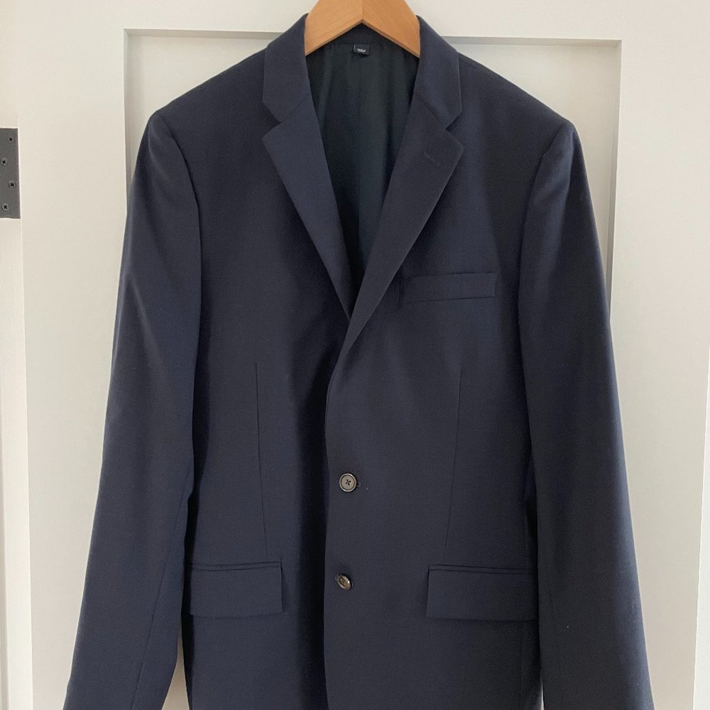J.Crew 100% Wool Navy Blazer
